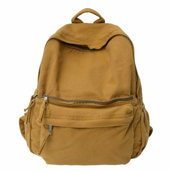 Vintage Y2K Streetwear Backpack - Casual Laptop Bag