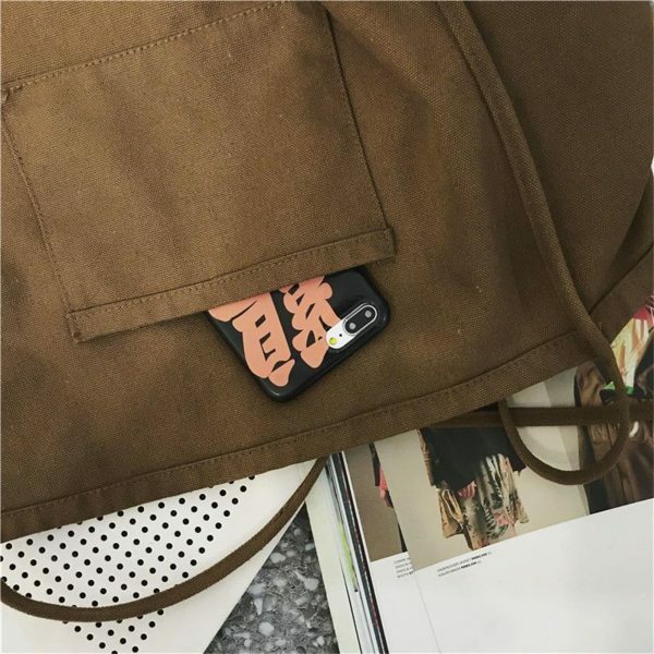 Vintage Y2K Streetwear Canvas Shoulder Bag