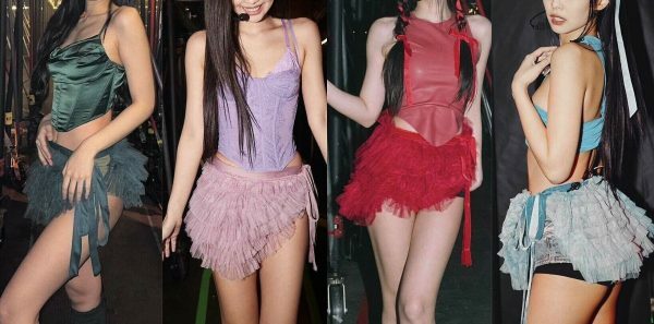 Y2K Aesthetic Balletcore Tulle Tutu Skirt - Streetwear Dance Costume