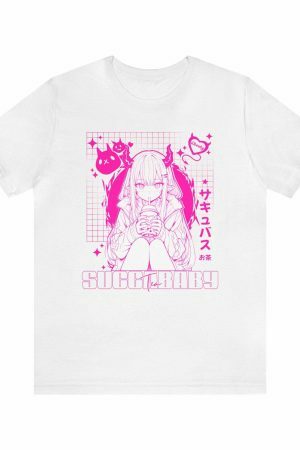 Y2K Aesthetic Bubble Tea Lover Shirt - Trendy Streetwear Anime Gift