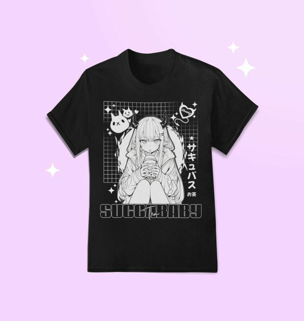 Y2K Aesthetic Bubble Tea Lover Shirt - Trendy Streetwear Anime Gift