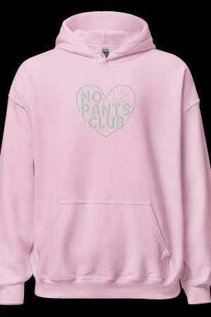 Y2K Aesthetic Heart Embroidered Hoodie - Trendy Streetwear Sweatshirt