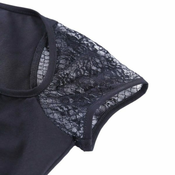 Y2K Aesthetic Lace Crop Top for Women - Grunge Streetwear