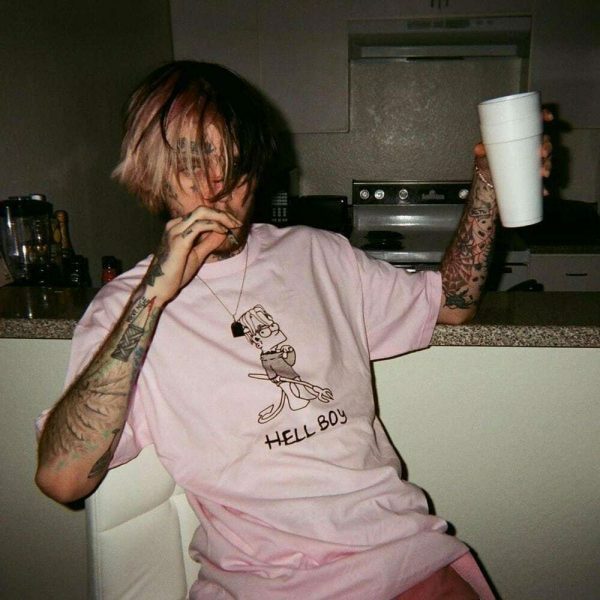 Y2K Aesthetic Lil Peep Hell Boy Graphic Tee