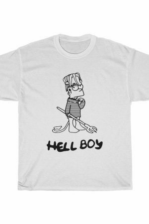 Y2K Aesthetic Lil Peep Hell Boy Graphic Tee