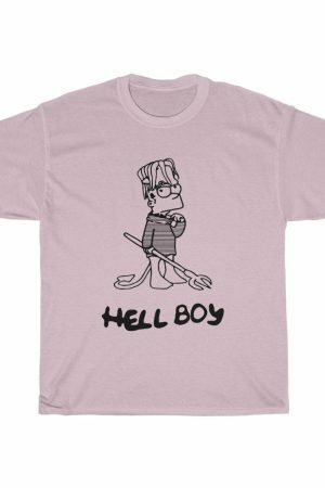 Y2K Aesthetic Lil Peep Hell Boy Graphic Tee