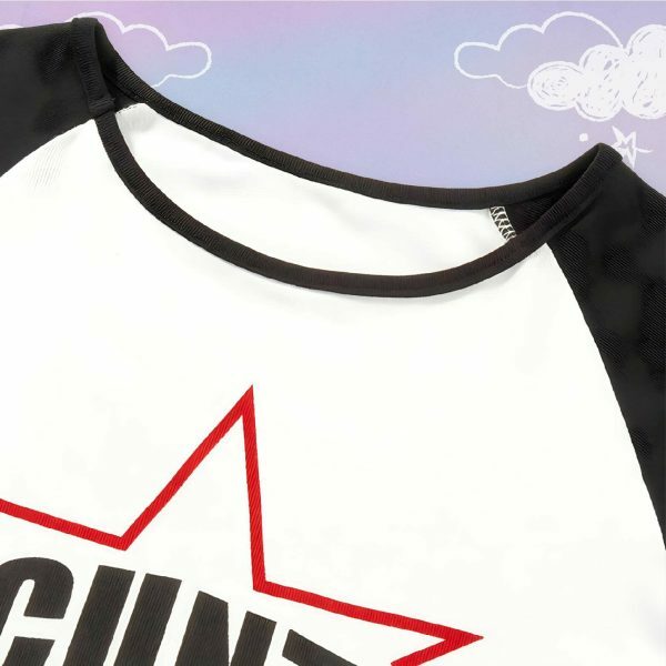 Y2K Angel Baby Star Crop Top - Slogan Tee, Funny 90s 2000s Shirt