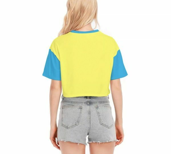 Y2K Butterfly Gamer Girl Streetwear Crop Top