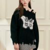 Y2K Butterfly Knit Streetwear Sweater