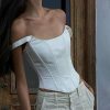 Y2K Charlotte Streetwear Bustier Corset Top