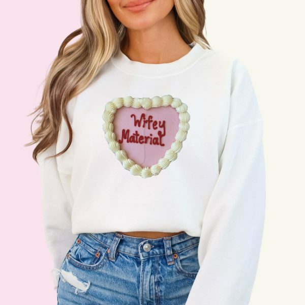 Y2K Coquette Girly Dollcore Aesthetic Crewneck Sweatshirt