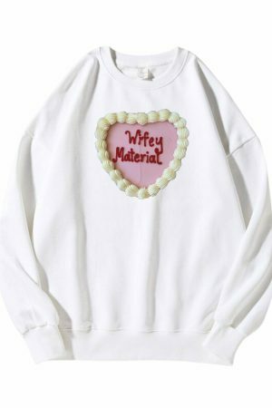 Y2K Coquette Girly Dollcore Aesthetic Crewneck Sweatshirt