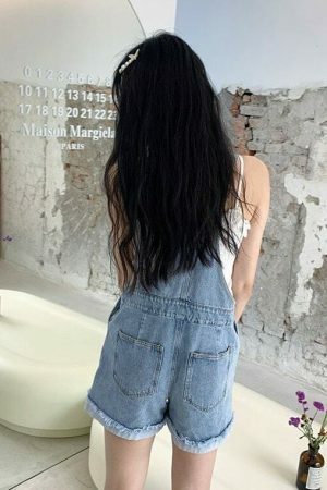 Y2K Cotton Overalls Coquette Aesthetic Cottagecore Lolita Jeans Kawaii Fashion Women's Teen Clothing Mia