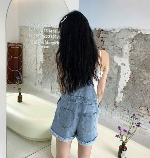 Y2K Cotton Overalls Coquette Aesthetic Cottagecore Lolita Jeans Kawaii Fashion Women's Teen Clothing Mia