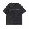 Y2K Cross Print Gothic Streetwear T-Shirt