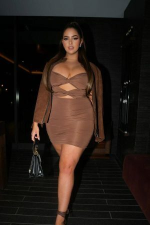 Y2K Cut Out Mini Dress for Women - Seamless Streetwear Party Night Out Style