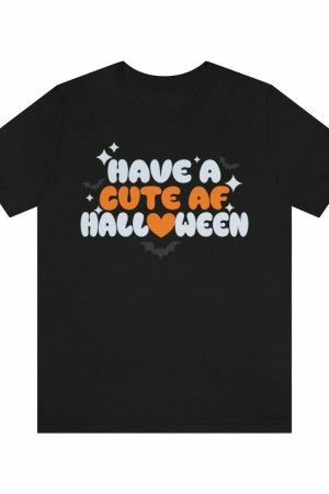 Y2K Cute Halloween Shirt for Best Friend - Spooky Streetwear Gift