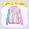 Y2K Dreamy Pastel Gamer Sweatshirt - Streetwear Aesthetic