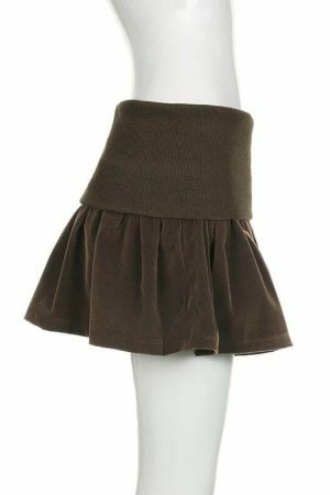 Y2K Fairycore Grunge Pleated Short Skirt - Streetwear Aesthetic