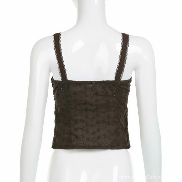 Y2K Fairycore Grunge Sleeveless Streetwear Top