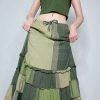 Y2K Fairycore High Waist Midi Skirt - Streetwear Vintage Aesthetic