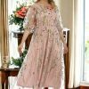 Y2K Floral Maxi Boho Dress for Plus Size Women