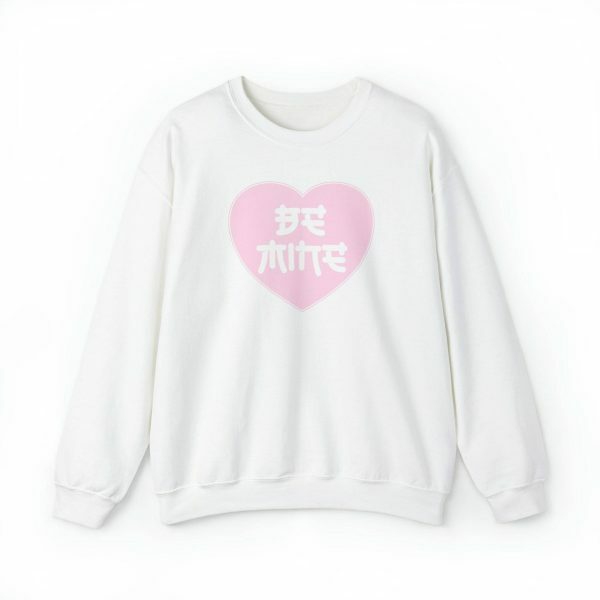 Y2K Heart Sweatshirt: Trendy Lovecore Valentine's Day Gift