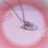 Y2K Hello Kitty Crystal Pendant Necklace