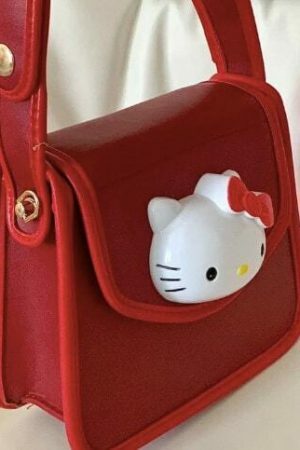 Y2K Hello Kitty Streetwear Handbag