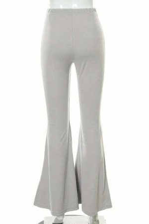 Y2K High Waist Wide Leg Women's Trousers - Streetwear Fashion