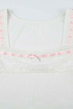 Y2K Japanese Lolita Streetwear Cropped Top