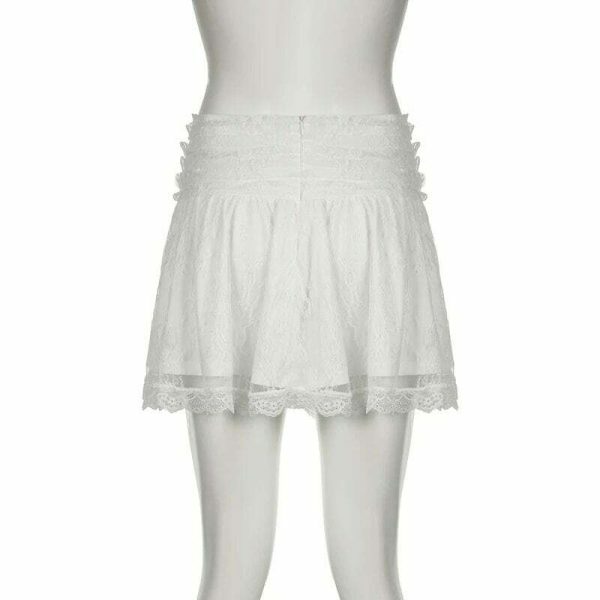 Y2K Kawaii Lolita Fairycore Mini Skirt