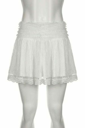 Y2K Kawaii Lolita Fairycore Mini Skirt