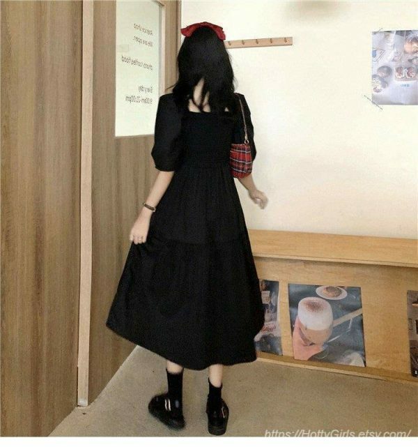 Y2K Korean Streetwear Vintage Sundress for Women