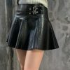 Y2K Korean Style Pleated High Waist Mini Skirt