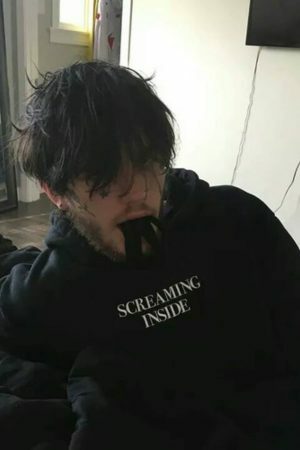 Y2K Lil Peep Screaming Inside Streetwear Hoodie