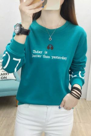 Y2K Long Sleeve Women's T-Shirt Streetwear Fashion Top