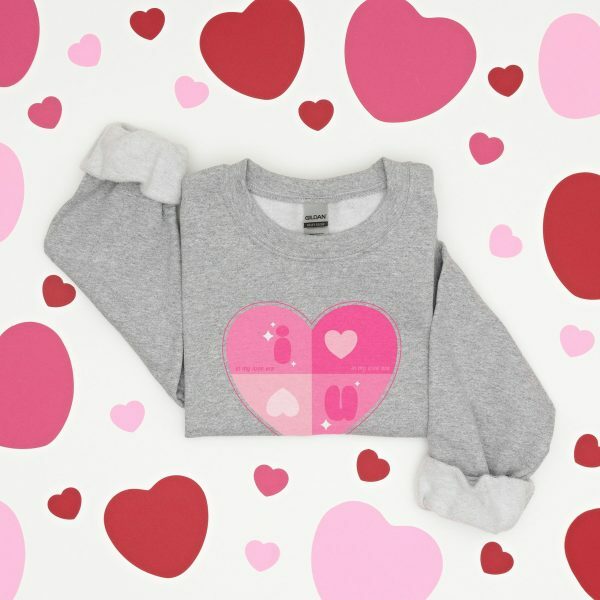 Y2K Lovecore Heart Sweatshirt: Pastel Kawaii Aesthetic