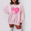 Y2K Lovecore Heart Sweatshirt: Pastel Kawaii Aesthetic