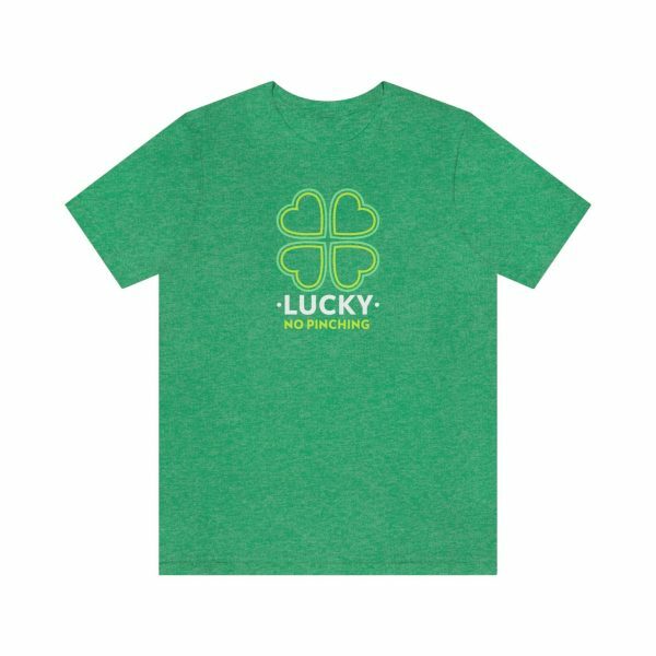 Y2K Lucky Tee: St Patricks Day Four Leaf Clover Graphic Shirt