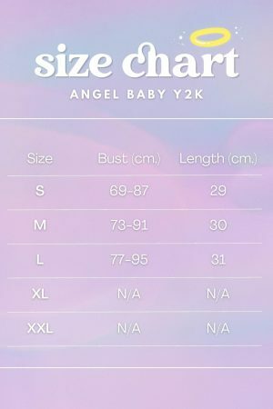 Y2K Miami Angel Baby Tank Top - Streetwear Crop Shirt