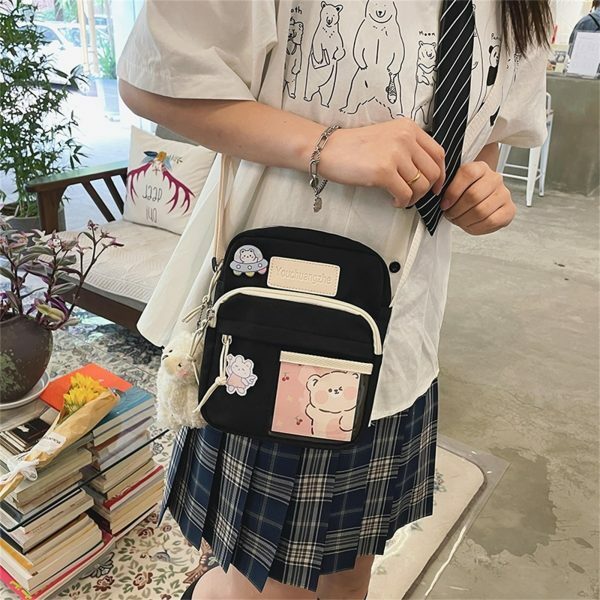 Y2K Mini Crossbody Bag for Cellphone & Wallet - Streetwear Style