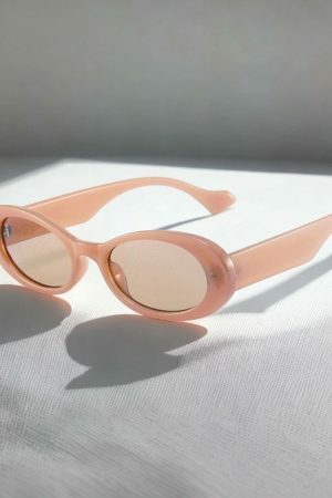 Y2K Oval Sunglasses for Her