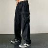 Y2K Oversize Cargo Pants Women Vintage Aesthetic Wide Leg Jeans