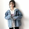 Y2K Oversize Denim Street Jacket for Women