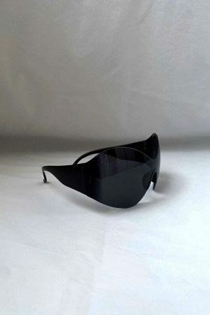 Y2K Oversized Wraparound Sunglasses