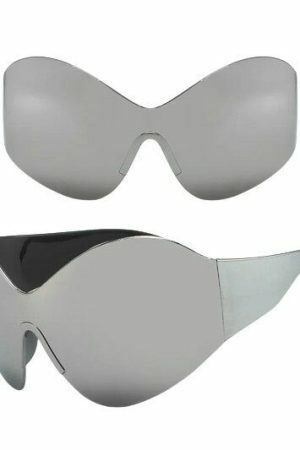 Y2K Oversized Wraparound Sunglasses