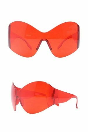 Y2K Oversized Wraparound Sunglasses