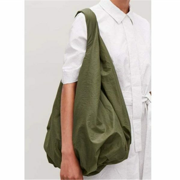 Y2K Pleated Shoulder Bag: Street Style Clutch Backpack