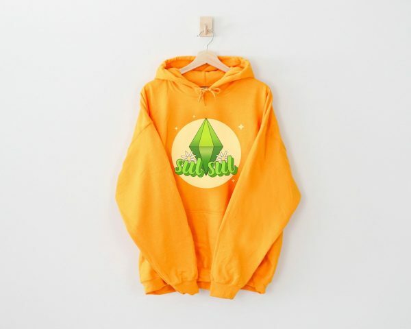 Y2K Plumbob & Daisy Aesthetic Hoodie - Trendy Streetwear